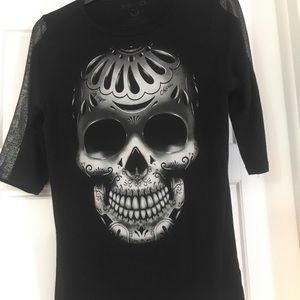 Skull shirt - AY Grey